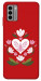 Чехол Квітуче серце для Nokia G22