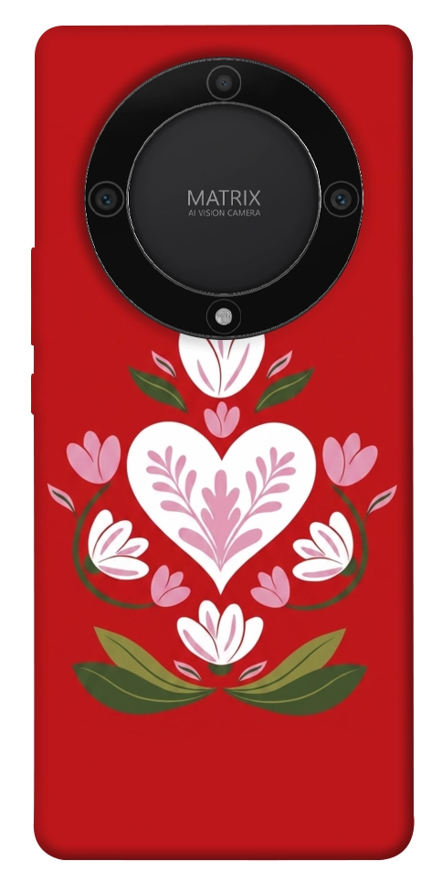 Чехол Квітуче серце для Huawei Magic5 Lite