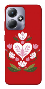 Чохол Квітуче серце для Infinix Hot 30 Play