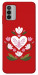 Чехол Квітуче серце для Nokia G42