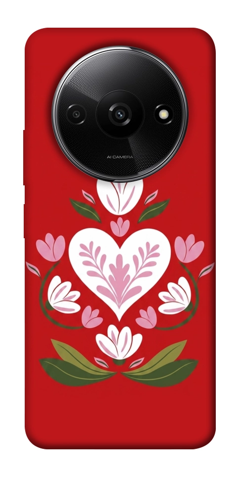Чохол Квітуче серце для Xiaomi Redmi A3