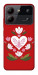 Чохол Квітуче серце для ZTE Blade A54 4G