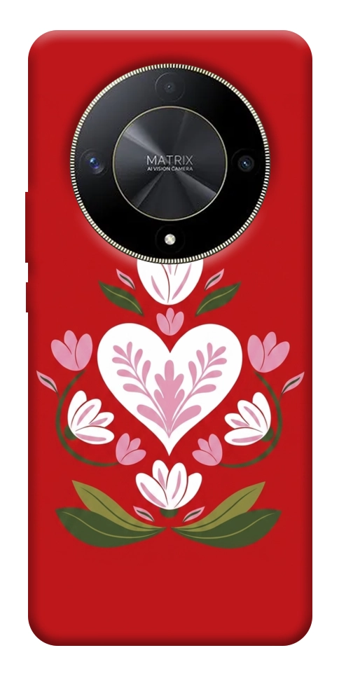 Чехол Квітуче серце для Huawei Magic6 Lite