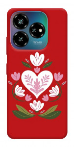 Чохол Квітуче серце для ZTE Nubia V60