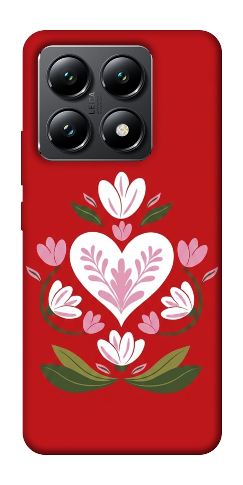 Чехол Квітуче серце для Xiaomi 14T