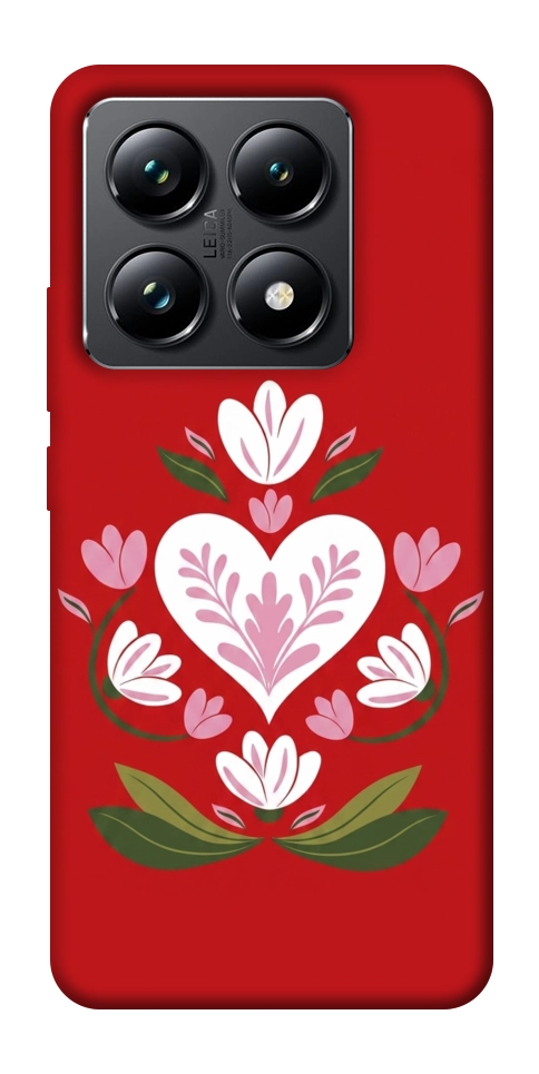 Чехол Квітуче серце для Xiaomi 14T Pro
