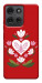 Чохол Квітуче серце для Motorola Moto G75 5G