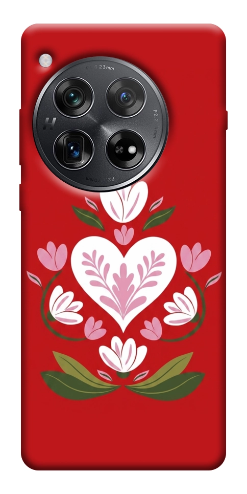 Чохол Квітуче серце для OnePlus 12