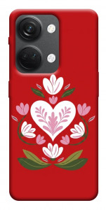 Чехол Квітуче серце для OnePlus Nord 3