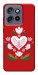 Чехол Квітуче серце для Motorola Edge 50 Neo