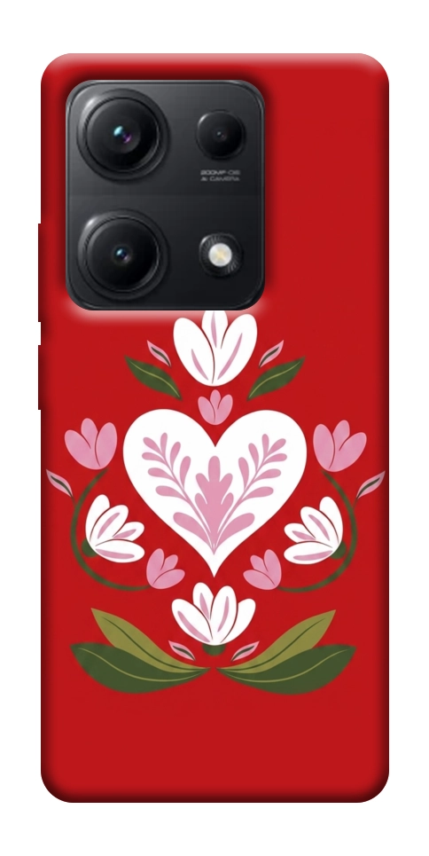Чохол Квітуче серце для Xiaomi Redmi Note 14S