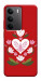 Чехол Квітуче серце для Realme C75