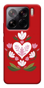 Чехол Квітуче серце для Xiaomi 15 Pro