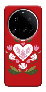 Чохол Квітуче серце для Xiaomi 15 Ultra
