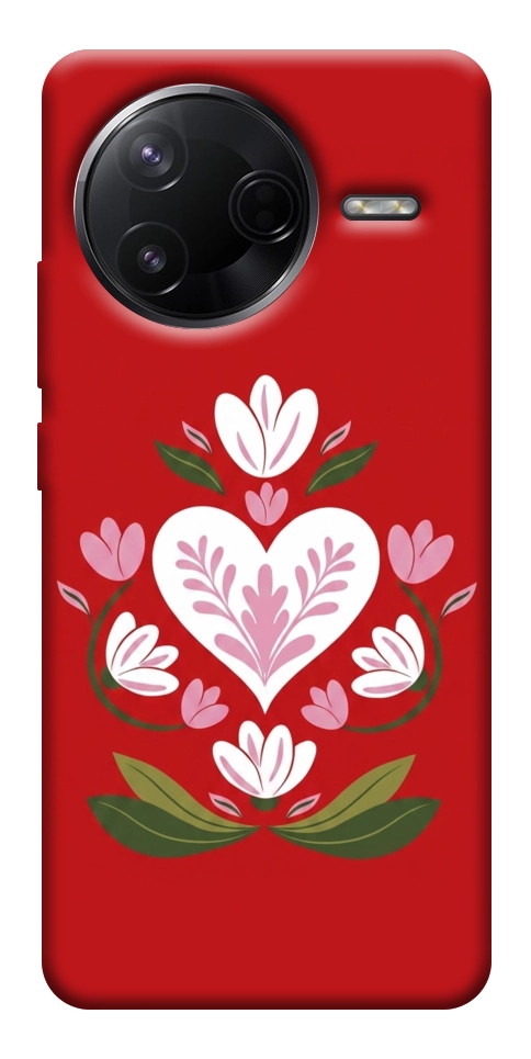 Чехол Квітуче серце для Xiaomi Poco F7 Pro