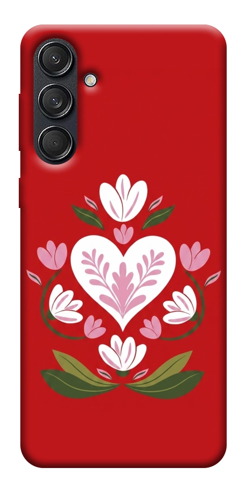 Чохол Квітуче серце для Galaxy M55