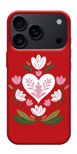 Чехол Квітуче серце для iPhone 17 Pro Max