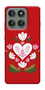 Чохол Квітуче серце для Motorola Edge 60 Pro
