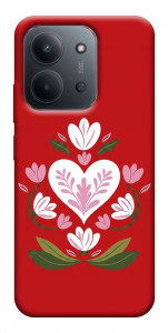 Чохол Квітуче серце для Xiaomi Redmi 15C (Europe version)