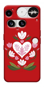 Чохол Квітуче серце для Nothing Phone (3)