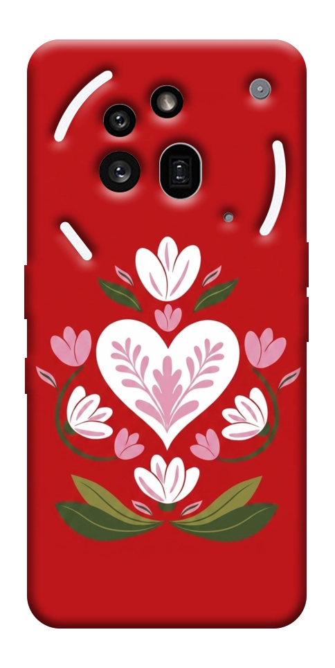 Чохол Квітуче серце для Nothing Phone (3a) Pro