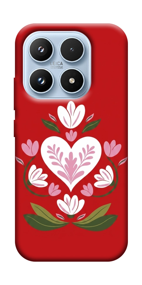 Чохол Квітуче серце для Xiaomi 17