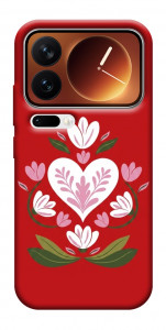 Чохол Квітуче серце для Xiaomi 17 Pro Max