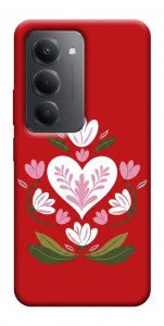 Чехол Квітуче серце для Xiaomi Redmi 15 5G (Global)