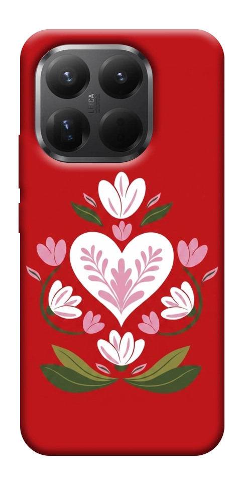 Чехол Квітуче серце для Xiaomi 15T Pro