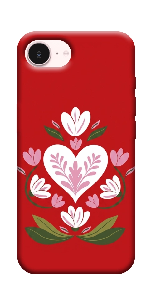Чехол Квітуче серце для iPhone 17e