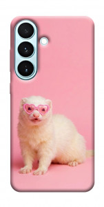 Чехол Белый хорёк для Galaxy S26