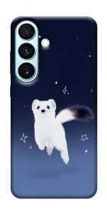 Чехол Хорёк в снегу для Galaxy S26