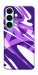 Чехол Purple Abstract для Galaxy S26