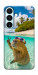 Чехол Сapybara vacation для Galaxy S26