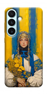 Чехол Ukrainian woman для Galaxy S26