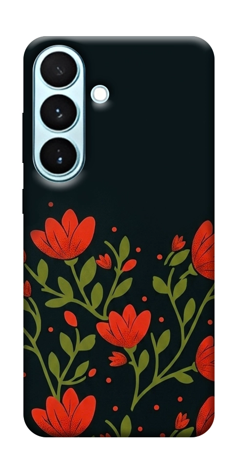 Чехол Червоний цвіт для Galaxy S26