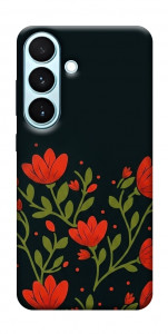 Чехол Червоний цвіт для Galaxy S26