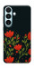 Чехол Червоний цвіт для Galaxy S26