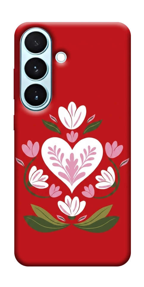 Чехол Квітуче серце для Galaxy S26