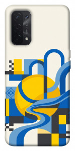 Чехол Abstract mood для Oppo A54 5G