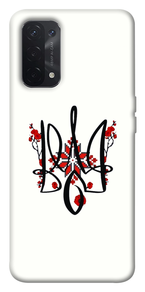 Чехол Flower symbol для Oppo A74 5G