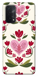 Чехол Квіткова любов для Oppo A54 5G