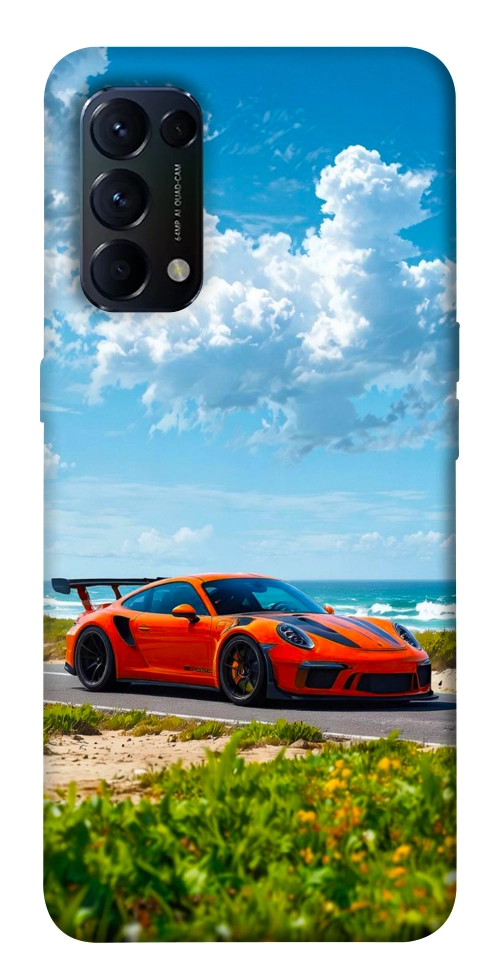 Чехол Car in nature для Oppo Reno 5 4G