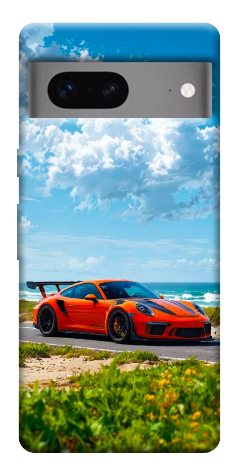 Чехол Car in nature для Google Pixel 7