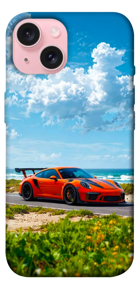 Чехол Car in nature для iPhone 15