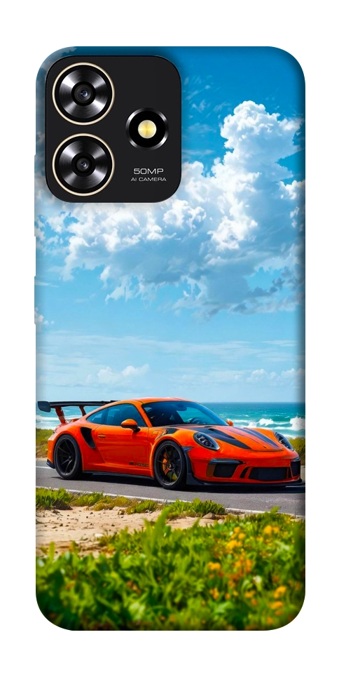 Чехол Car in nature для ZTE Blade A73 4G