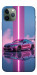 Чохол Pink neon car для iPhone 11 Pro