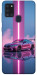 Чехол Pink neon car для Galaxy A21s (2020)