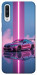 Чехол Pink neon car для Galaxy A50 (2019)