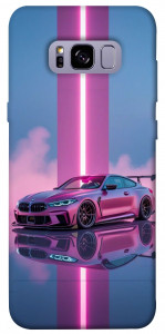 Чехол Pink neon car для Galaxy S8+